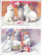 CARTE POSTALE ANCIENNE ILLUSTRATEUR FEIERTAG - CHAT - KATZE - LOT 2 CARTES - Feiertag, Karl