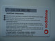 ALBANIA   USED  PREPAID  PHONECARDS  VODAFONE   2 SCAN - Albanien