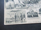 Mehrbild AK Um 1900 Gruss Von Den Schlachtfeldern Bei Wörth A /S Verlag A. Levy, Wörth - Guerres - Autres