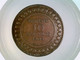 Münze Tunisie 10 Centimes 1908 - Numismatiek