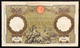 100 Lire Roma Guerriera Fascio Roma 27 02 1940 Bel Biglietto Con Carta E Colori Freschi  LOTTO 1194 - 100 Lire