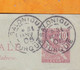 1906 - Entier CP Mouchon 10 Centimes Mouchon Levant De Salonique Vers  Paris - Daguin - Covers & Documents