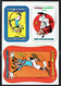 3 Stickers Représentant "DINGO" - Walt DISNEY - Supplément Au "Journal De Mickey". - Autocolantes