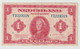 Baanknote 1 Gulden 1943 Nederland-the Netherlands Wilhelmina - Other & Unclassified