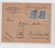 TURKEY STAMBOUL 1924 Nice Registered Cover To Germany - Briefe U. Dokumente