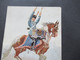 Künstler AK  Soldat Zu Pferde 1813 - 1913 Husaren Regiment König Humbert Von Iltalien / Kurhessische Garde - Guerres - Autres