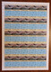 SAINT LUCIA 5c 1985 FEUILLE ENTIERE CENTRE RENVERSE SHEET INVERTED 50 TIMBRES NEUFS ** /FREE SHIPPING R - St.Lucia (1979-...)