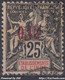 INDE : RARE TYPE GROUPE SURCHARGE N° 22 OBLITERATION LEGERE - COTE 140 € - Usati