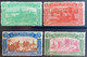 Nouvelle Zelande New Zeland Série N°126 à 129* Exposition De Christchruch TTB - Unused Stamps