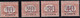 Pechino 1919 Segnatasse Serie Completa Sass. 9/12 MNH** Cv. 325 - Pechino