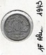 1 Franc  "BAZOR" 1943  Alu TTB - 1 Franc