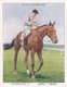 12 Foxbrough II, P Beasley  - Racehorses & Jockeys 1938 - Original Wills Cigarette Card - L Size 6x8cm - Wills