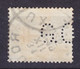 Belgium Perfin Perforé Lochung 'G.C' Glaces De Charleroi Co. 1925 Mi. 205, 30c.+5c. Tuberkulose Tuberculosis ROUX 1925 - 1909-34