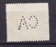 Belgium Perfin Perforé Lochung 'CA' 1931 Mi. 305, 1 Fr. Albert Schirmmütze ERROR Variety 'Repaired Pins In 'A' (2 Scans) - 1909-34