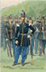 Themes Div-ref JJ966-militaires Militaria -uniformes -regiments -illustrateur Pierre Albert Leroux -chasseurs A Pied - - Uniformes