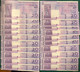 MACAU 2013 20 PATACAS BNU 2 X 10 PAIR OF SAME NUMBER DIFFERENT PREFIX, 100% UNC - 537925 TO 537934 - Macao