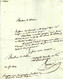 1822 RARE LETTRE à Mr Le Baron Portalis JURISCONSULTE REDACTEUR CODE CIVIL à Paris LETTRE PROCEDURE AVOCAT V.SCANS - Documents Historiques