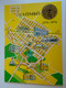 D187918 HUNGARY  Postcard   Ca 1970  -MAP CARTE  Karte   -GYÖMRŐ 1974 - Storia Postale
