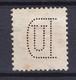 Switzerland Perfin Perforé Lochung 'DU' Usine Genevoise De Degrossissage D'or Geneve 1899 Mi. 70C Helvetia Perf. 11½x11 - Perforadas