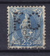 Switzerland Perfin Perforé Lochung 'FC' Flegenheimer & Cie, Rubans Et Soiries Geneve 1899 Mi. 67D Helvetia Perf. 11½x12 - Perforadas