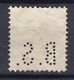 Switzerland Perfin Perforé Lochung 'B.S.' Schweizerischer Bankverein Basel, Luzern 1899 Mi. 67D Helvetia Perf. 11½x12 - Gezähnt (perforiert)