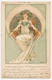 CPA - Alphonse MUCHA – Jeune Fille Au Trône - Ayant Voyagé - TTB - Mucha, Alphonse