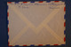 H24 LA REUNION BELLE LETTRE CURIOSITé 1963 PAR AVION ST DENIS A NANTES FRANCE +OUBLI DE TAMPON + AFFRANCH. INTERESSANT - Covers & Documents