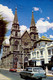 ECUADOR , T.P. CIRCULADA , QUITO - VISTA FRONTAL DE LA IGLESIA DE SANTA TERESITA EN EL CENTRO MARISCAL SUCRE - Ecuador