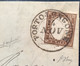 PORTO LONGONE 1861(Toscana ISOLA D’ELBA Livorno Azzurro) SUPERB Sardinia Cover(Sardegna Lettera Tuscany Sardaigne Lettre - Sardinië