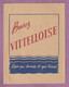 PROTEGE CAHIER EAU VITTELLOISE   - EXCELLENT ETAT  - - Protège-cahiers