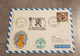 UNITED NATIONS SPECIAL COVER CIRCULED ANNIVERSARY W.A.MOZART WITH SPECIAL CANCELED BALLONPOST YEAR 1991 - Covers & Documents