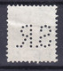 Switzerland Perfin Perforé Lochung 'S.R.' ?? Zürich 1906 Mi. 81C Helvetia Perf. 11½x11 - Gezähnt (perforiert)