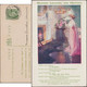 Grande-Bretagne 1910. Entier Postal Timbré Sur Commande. Gaz D'éclairage, Lumière, Belle époque, Roses, Femme élégante - Gaz