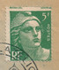 FRANCE - Env. Affr Composé Dulac / Gandon / Chaines - Reco Provisoire St Jean D'Angély + Obl Tempo. Expo Phil. 23/6/1946 - Lettres & Documents