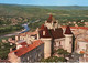 Delcampe - AUBENAS ENTREE DE LA VILLE DOME SAINT BENOIT JOUR DE MARCHE PLACE DE LA MAIRIE CHATEAU LOT 4 CARTES - Aubenas