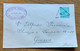 GRAN BRETAGNA -ENVELOPE  ADVERTISING ISIDORE JOSEPH FROM LONDON With Half Penny ANNULLO TRIANGOLO W.C. TO GENOVA - Storia Postale