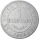 Monnaie, Bolivie, Boliviano, 1987, TTB, Stainless Steel, KM:205 - Bolivia