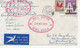 HMS EAGLE AIRCRAFT CARRIER DEC 1971 MAIL OFFICE CACHET On DOMESTIC COVER South Africa DURBAN To JOHANNESBURG - Bateaux