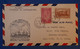 G1 CANADA BELLE LETTRE 1939 PREMIER VOL MONTREAL FIRST FLIGHT TO NEW YORK+AFFRANCHISSEMENT PLAISANT - Airmail