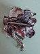 Broche/pendentif Vintage En Forme De Fleur Sertie De Cristaux Fumés Et De Bohème - Brochen