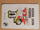 Pocket Calendar Taschenkalender DDR East Germany Deutsche Versicherungsanstalt 1966 Fahren Nicht Rasen Motorrad - Petit Format : 1961-70