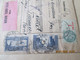 BULLETIN D'EXPEDITION GUEBWILLER HAUT RHIN PAR PETIT CROIX HIRSON - Colis Postal - AERIEN STAMP - Cartas & Documentos