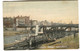 NEWPORT Bridge And Castle Railroad And River Colour Postcard Sent 1913 - Monmouthshire