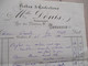 Facture Toulouse 1892 Mlles Denis Tailleuses Robes Et Confections - Textilos & Vestidos