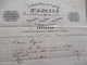 Facture Toulouse 1862 Hte Ancely Joaillerie Bijouterie Orfèvrerie Horlogerie - Ambachten