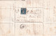 CHER - 1850 - CERES ! - CURSIVE + GRILLE De BAUGY (IND 20 !) Sur LETTRE => BOURGES - 1849-1850 Cérès