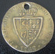 Jeton / Token George III 1768 - "In Memory Of The Good Old Days" - Laiton - Percé - Diam. 25mm, Poids : 3,16g - Royal/Of Nobility