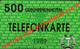 32 Jahre Mauerfall 1989 1.DDR TK Aa/89 ** 20€ ZKD Telefonkarte Für Den Dienstgebrauch Tor Gate Telecard Deutschland - Da Identificare