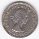 Australie 3 Pence 1957 Elizabeth II, En Argent, KM# 57 - Threepence