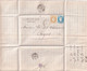 CHARENTE INF. - 1873 - CACHET GARE ROCHEFORT - LETTRE IMPRIMEE "GIRAUD" AGENCE CONSULAIRE USA PAYS-BAS SUEDE NORVEGE !! - 1871-1875 Ceres